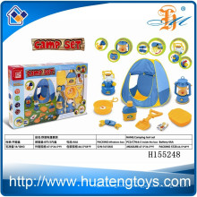 Hot sale funny kids set camping tent toy, camping cook set H155248